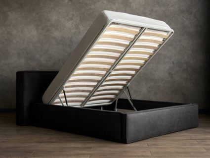 Кровать Сонум Europa Кашемир Голубой (с подъемным механизмом) 140х190