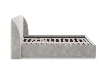 Кровать Сонум Nicole Рогожка Графит 160х190