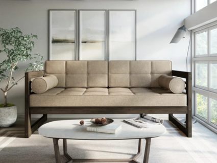 Диван Арско Сега трехместный бежевый