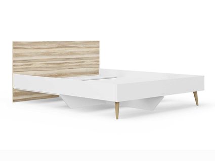 Кровать Сонум Ines Ясень ориноко + белый
