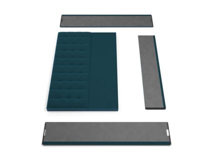 Кровать Lonax Аврора велюр Dolly-2 180х195