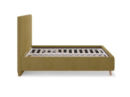 Кровать Сонум Amanda Кашемир Горчичный (с подъемным механизмом) 140х190