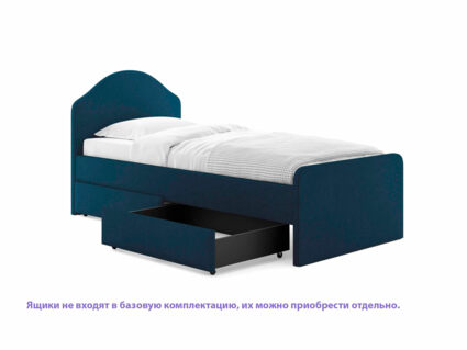 Кровать Сонум Emma Кашемир голубой 160х200