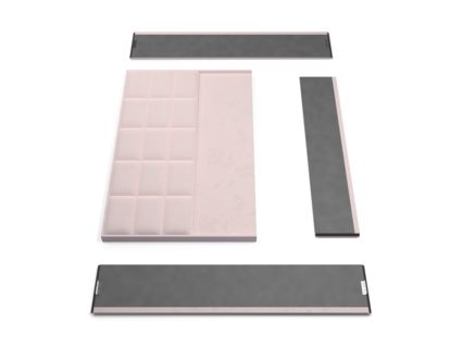 Кровать Lonax Адель велюр Dolly-1 180х195