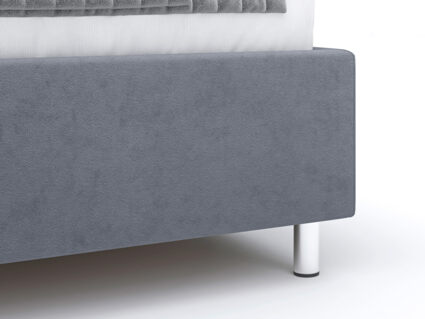 Кровать Димакс Лероса с подъемным механизмом 180х200 экокожа Nitro Ivory уцененная 180х200