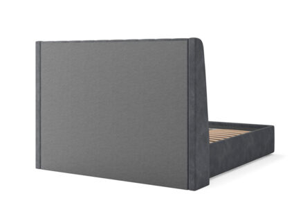 Кровать Сонум Samanta Микровелюр кремовый (с подъемным механизмом)