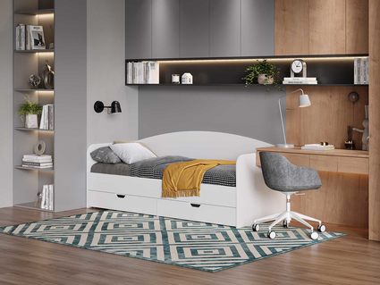 Кровать Сонум Crystal Ясень Анкор 80х190