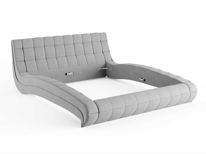 Кровать Сонум Milano Глазго Капучино (с подъемным механизмом)