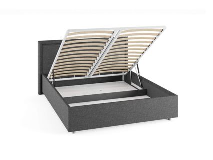 Кровать Сонум Bergamo Рогожка Мокко (с подъемным механизмом) 120х190