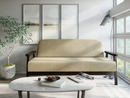 Диван Арско Флори Мини двухместный бежевый