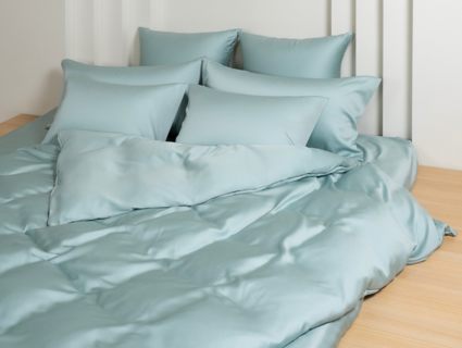 Простыня German Grass Sea Wave Brilliant Grass на резинке 200х200