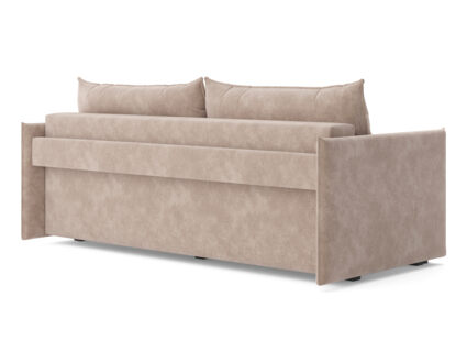 Диван Сонум Remy Тедди пепельный Длина 215 см