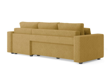 Диван Сонум Denver угловой Рогожка зелёный Длина 267 см