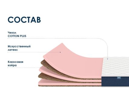 Матрас Димакс Практик Медиум лайт в13 125х190