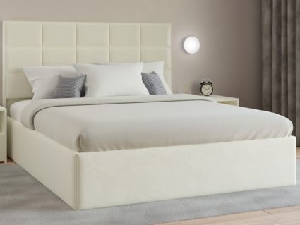 Кровать Lonax Адель велюр Dolly-13 (с основанием) 120х190