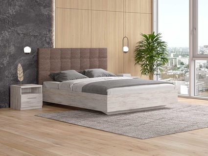 Кровать Сонум Luiza Ясмунд + Кашемир Бежевый