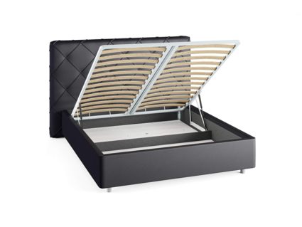 Кровать Сонум Manhattan Рогожка Мокко (с подъемным механизмом)