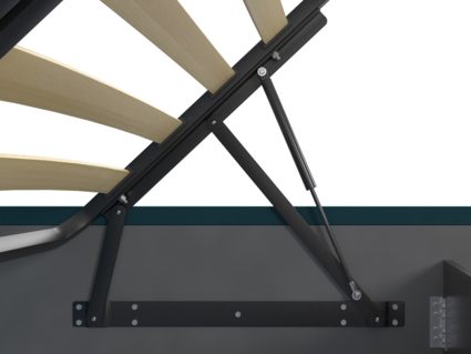 Кровать Lonax Кармела велюр Dolly-17 (с подъемным механизмом)