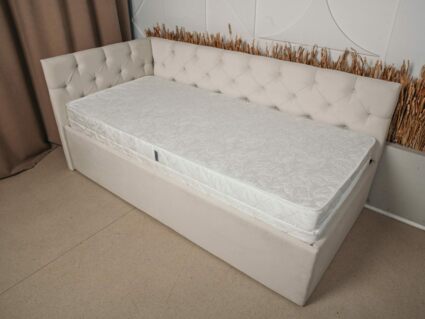 Кровать Димакс Бриони с подъемным механизмом 120x200 Велюр Velutto 51 уцененная 120х200