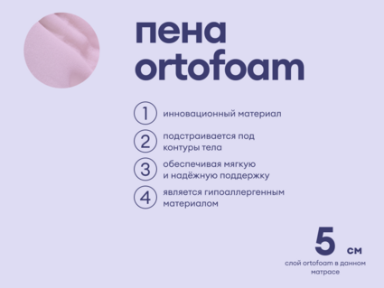 Матрас Базилик Бэби Дрим 70х120