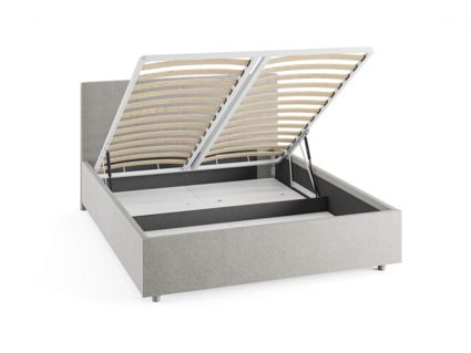 Кровать Сонум Prato Кашемир Синий (с подъемным механизмом) 140х200