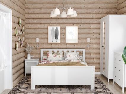 Кровать Гуд Лакк Сага белая