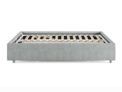 Кровать Сонум Scandinavia Экокожа Белая (с подъемным механизмом)