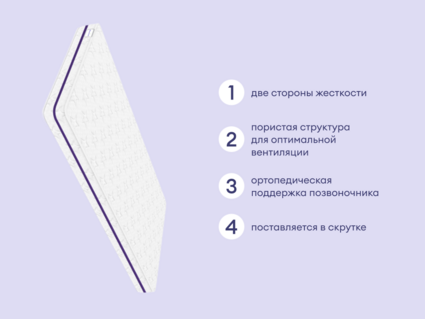 Матрас Базилик Бэби Дрим 70х120