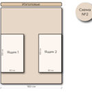 Кровать Mr.Mattress Site Box велюр Grey 80х195