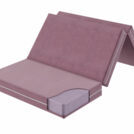 Футон DreamLine Eco (велюр бледно-розовый) 200х200