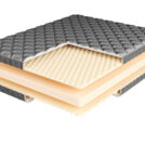 Матрас BeautyRoll Roll Foam Hard 14 Massage Double Lux 100х200