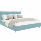 Кровать Beautyson Doris велюр Formula 692 мятный (с подъемным механизмом) 180х200
