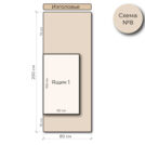 Кровать Mr.Mattress Site Box велюр Toffee