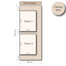 Кровать Mr.Mattress Site Box экокожа Black 120х190