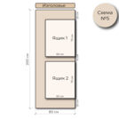 Кровать Mr.Mattress Site Box экокожа Beige 140х195