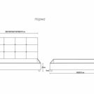 Кровать Димакс Норма Сапфир 180х200