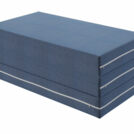 Футон DreamLine Eco (рогожка синяя) 160х190