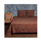 Покрывало Luxberry VELVET коричневая замша 200х220
