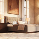 Тумба Rivi James (с двумя ящиками) Мокко 40х50